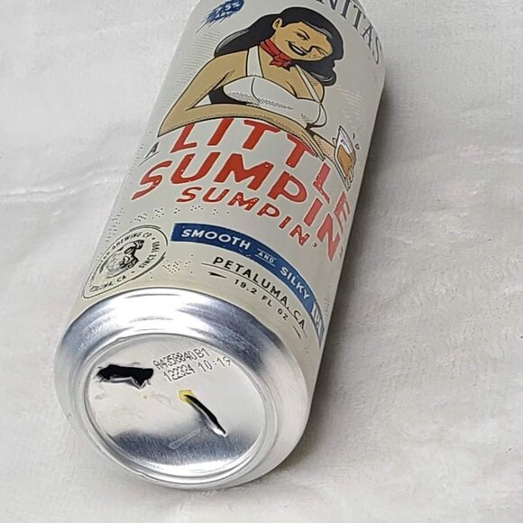 Lagunitas Little Sumpin IPA Empty Beer Can Bottom Opened Tall Boy Petaluma CA - Picture 7 of 8